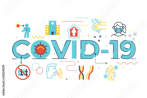 COVID-19 illustration