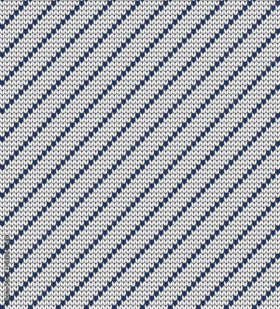 Vector simple knitted pattern diagonal stripes Vector simple knitted pattern diagonal stripes