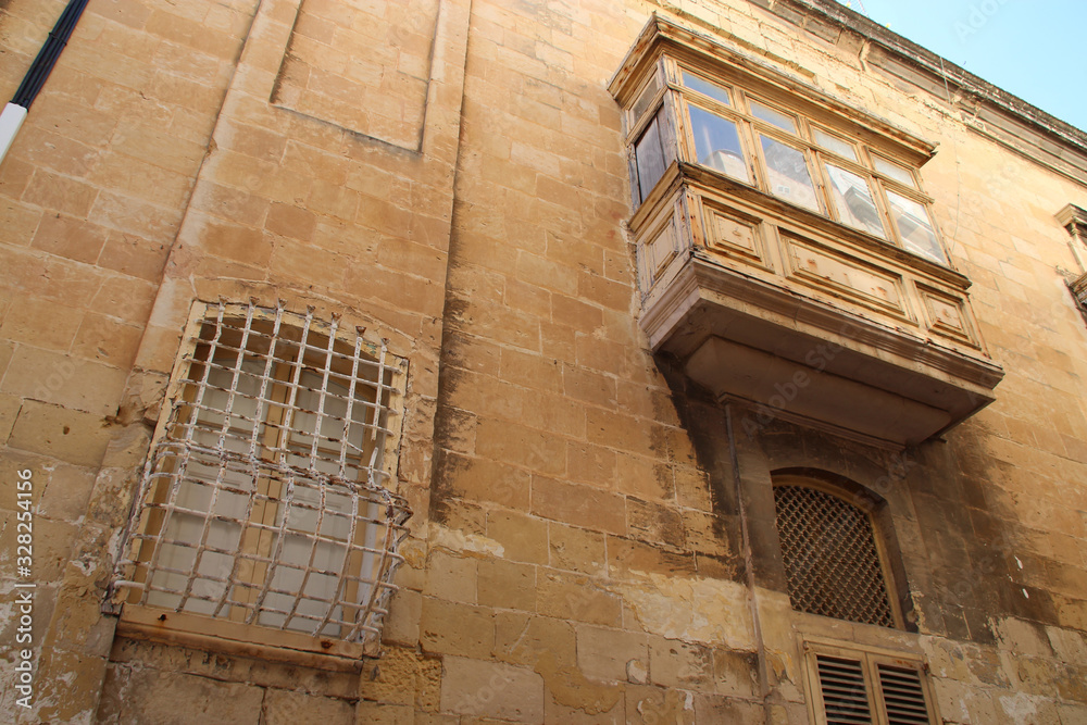 Fototapeta premium building (house) in senglea (malta)
