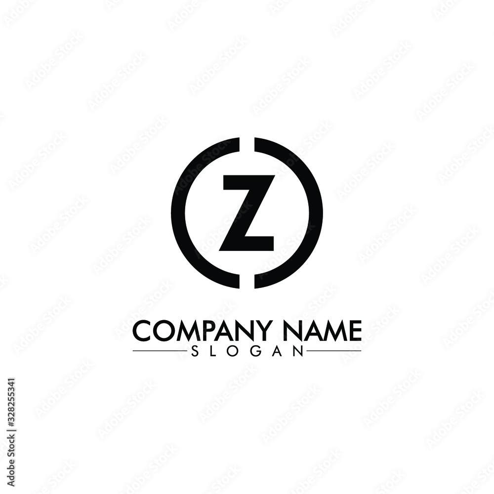 initial, letter Z company or business logo design vector initial, letter Z company or business logo design vector