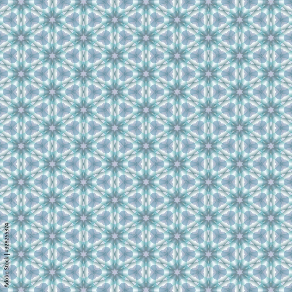 Stylish geometric mandala style seamless pattern. Floor tiles, porcelain ceramic tile, geometric for surface and floor, marble floor tiles.