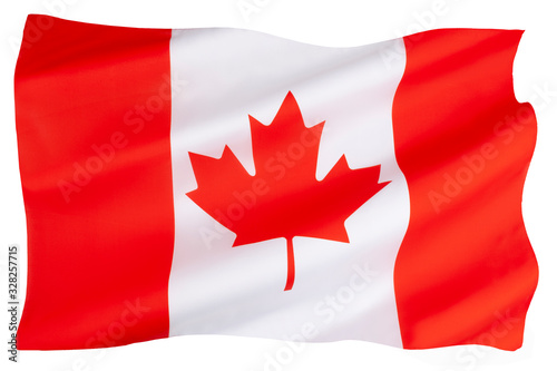 The national flag of Canada