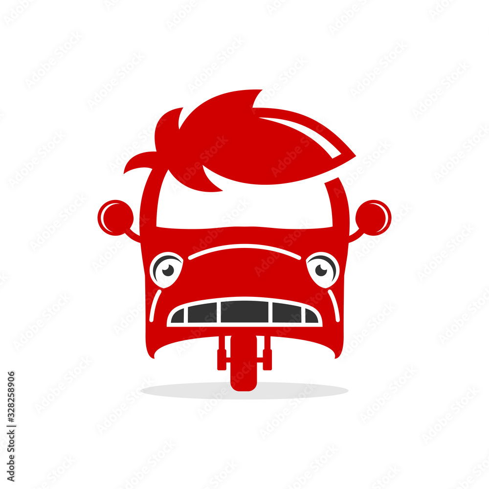 Bemo Vehicle Logo Design Stock Vector Adobe Stock