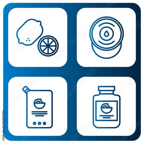 Set of sour icons