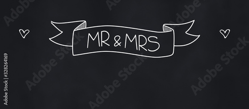 mr & mrs tafel banner