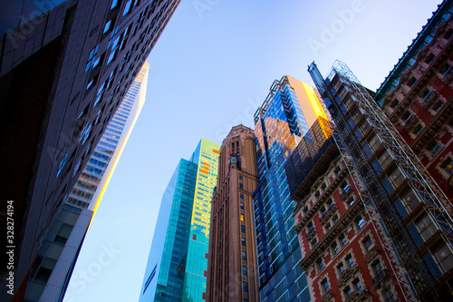 Skyscrapers of Manhattan, New York, USA 