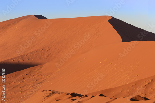 Sossusvlei desert into the Namib-Naukluft National Park
