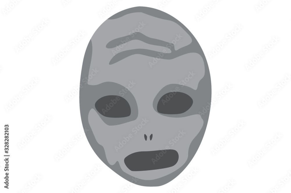 Halloween illustration of a funny cartoon Ghost Halloween illustration of a funny cartoon Ghost