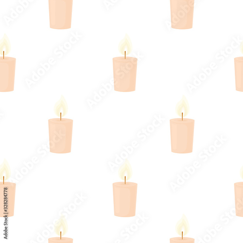 candles on black background