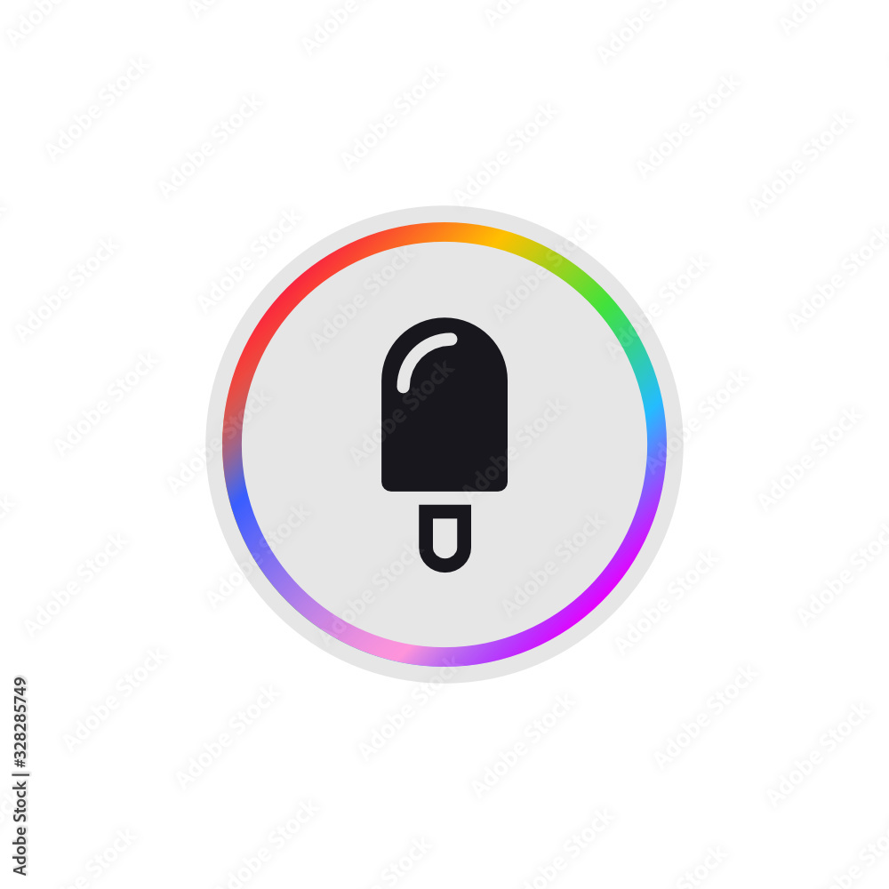 Ice Cream - Modern App Button Ice Cream - Modern App Button