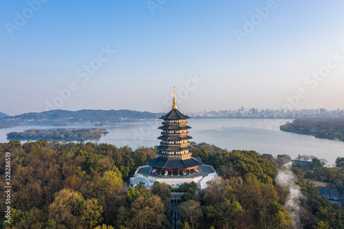 Photography leifeng pagoda