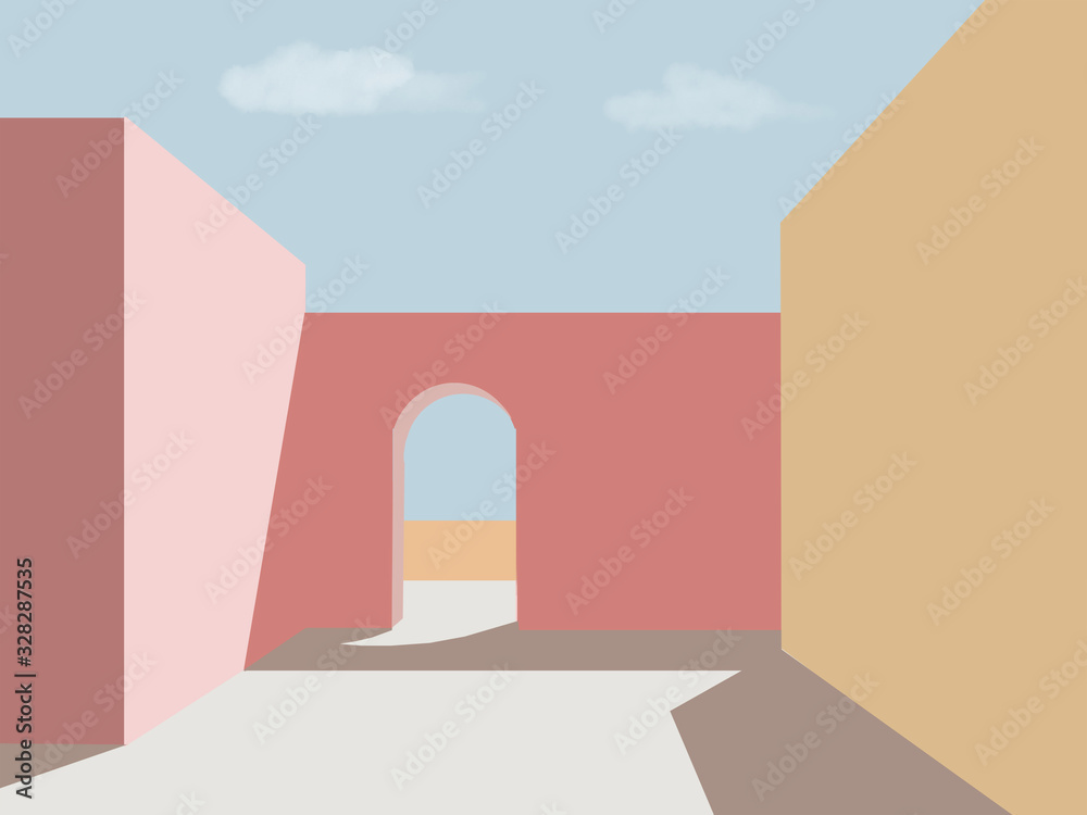 sfondo arco sole cielo illustrazione architettura mura sfondo arco sole cielo illustrazione architettura mura