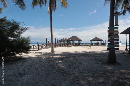 Summer private beach