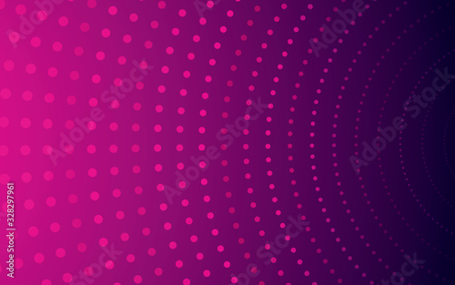 pink halftone dot gradients background design