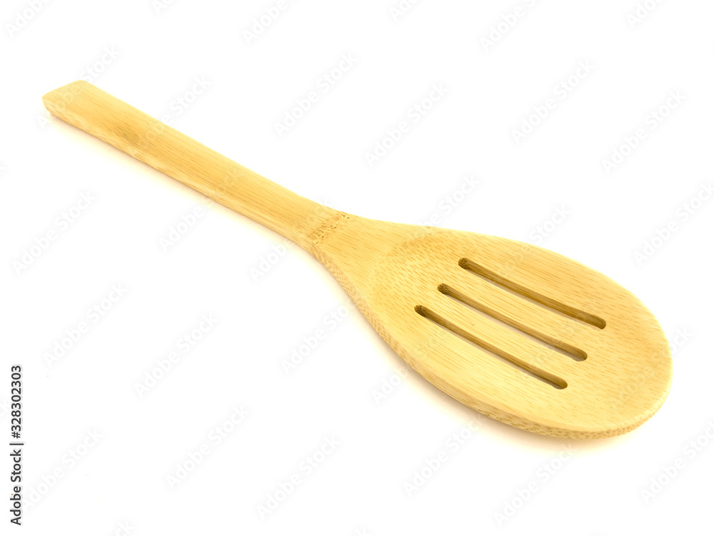 wooden kitchen shoulder of round shape on a white background wooden kitchen shoulder of round shape on a white background