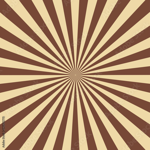 An abstract retro sunburst background image. 