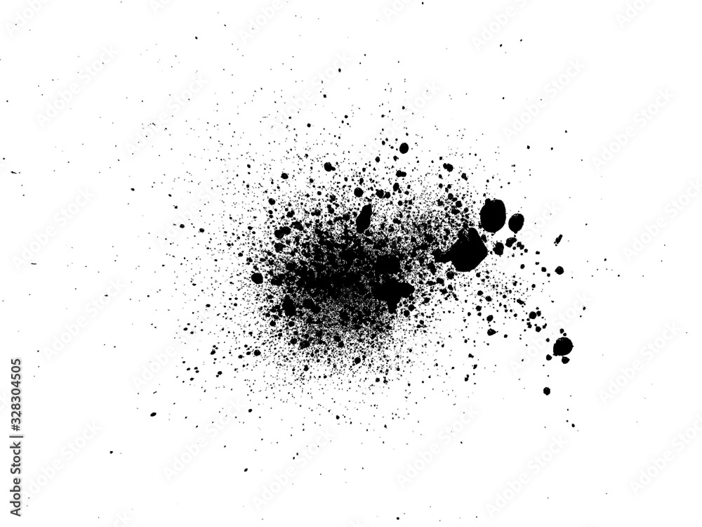 Obraz premium Grunge Splatter Splash Paint Abstract Background