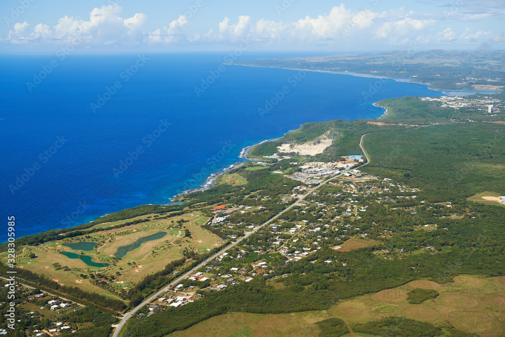 Guam aerial photography