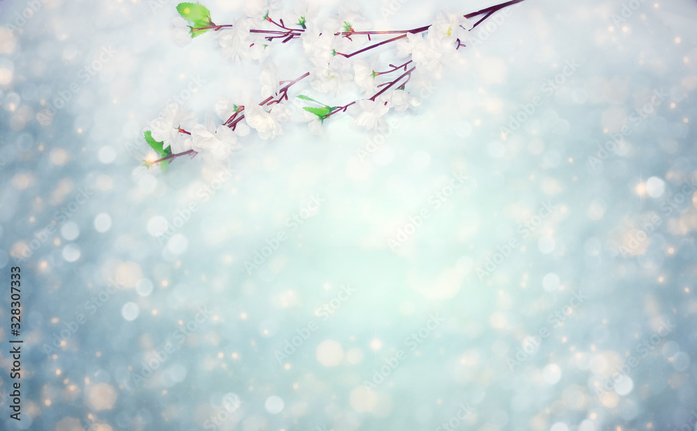 spring background flowering white cherry flowers tree and abstract bokeh spring background flowering white cherry flowers tree and abstract bokeh