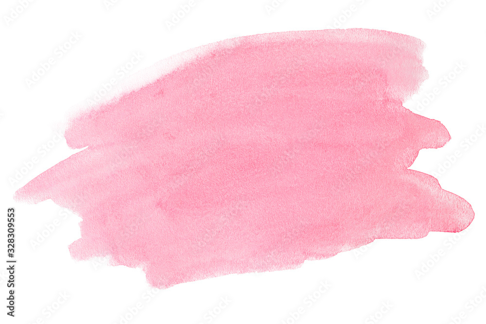 watercolor stain pink with texture. watercolor stain pink with texture.