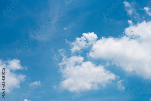 Sky clouds. Sky with clouds weather nature cloud blue. Beautiful blue sky with clouds background.