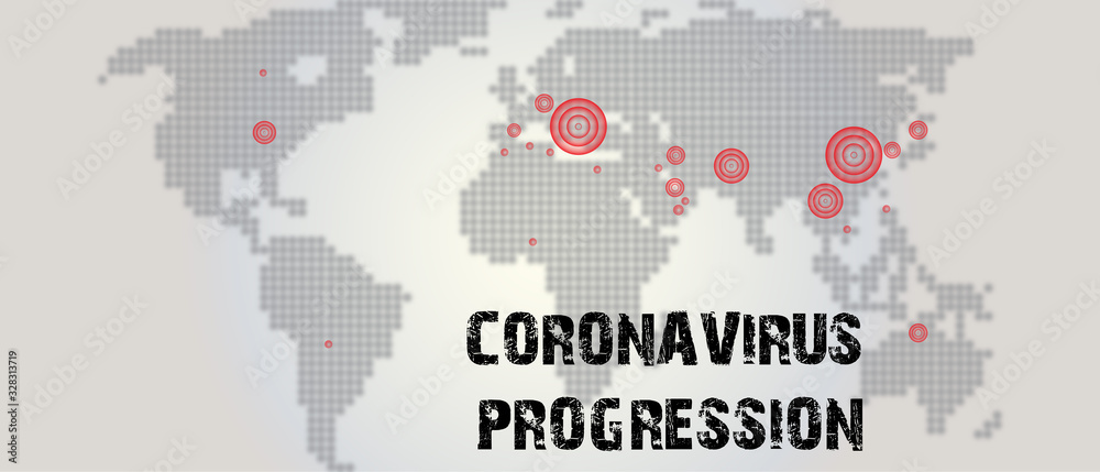 Obraz premium Corona Virus concept