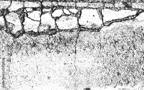 Abstract vector background for design use. Old concrete background. Faded walls. Abstract textures.