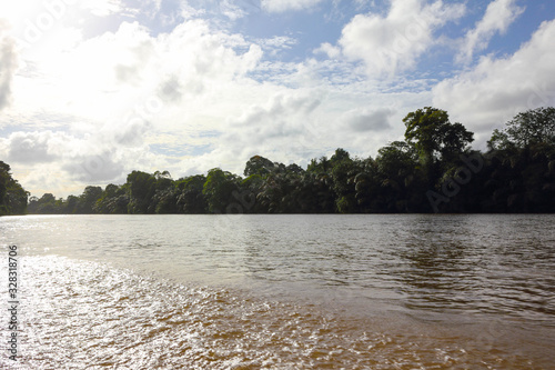 Boat trip to Tortuguerro National Park, Costa Rica, Central America photo