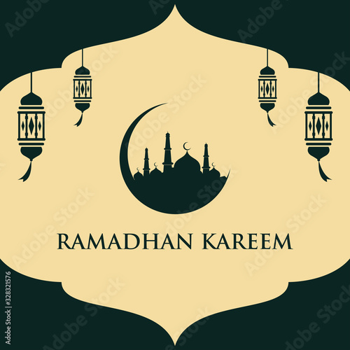 Islamic Background, Background Ramadhan Kareem, Background Ramadhan Kareem Vector, Ramadhan Kareem Luxury Design Vector, 