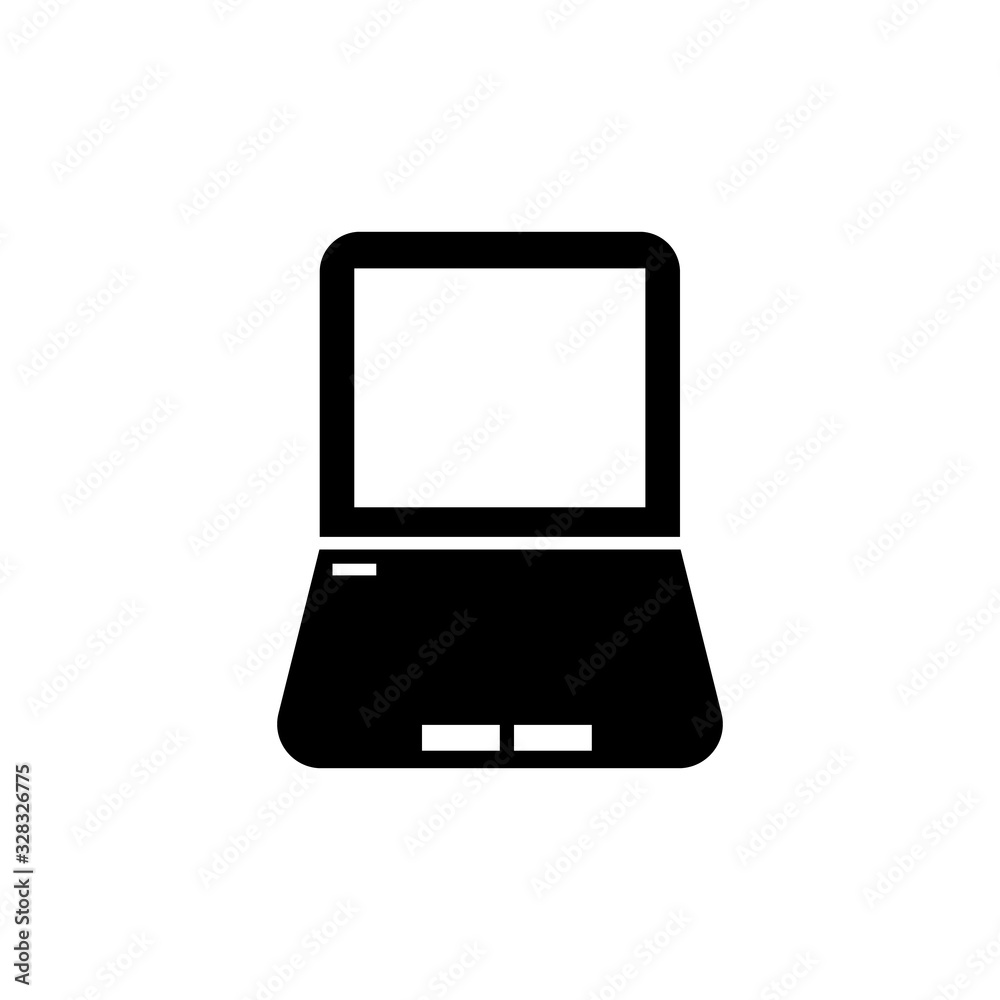 computer. vector Simple modern icon design illustration. computer. vector Simple modern icon design illustration.