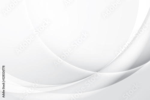 Vector abstract geometric white and gray color background.