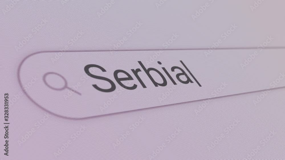 Serbia Search Bar Close Up Single Line Typing Text Box Layout Web Database Browser Engine Concept Serbia Search Bar Close Up Single Line Typing Text Box Layout Web Database Browser Engine Concept