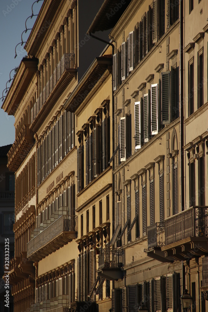Architectonic heritage in Florence, Italy