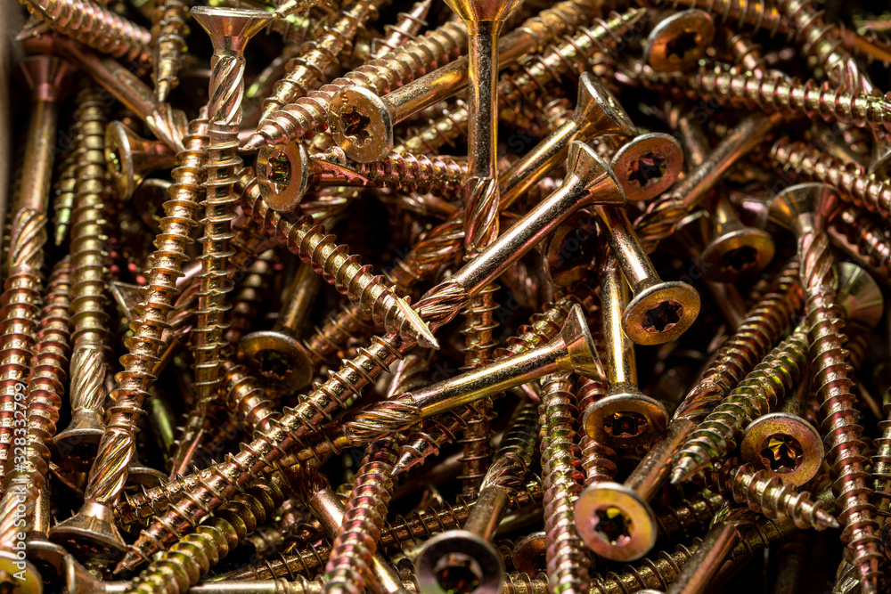 Carpentry screws used in carpentry and handicrafts for industrial and household. Carpentry screws used in carpentry and handicrafts for industrial and household.
