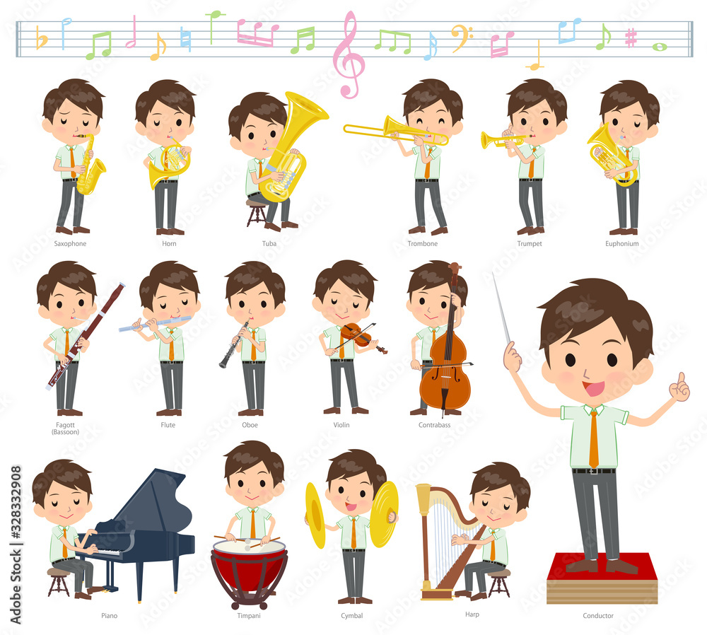 school boy pale green shirt summer_classic music school boy pale green shirt summer_classic music