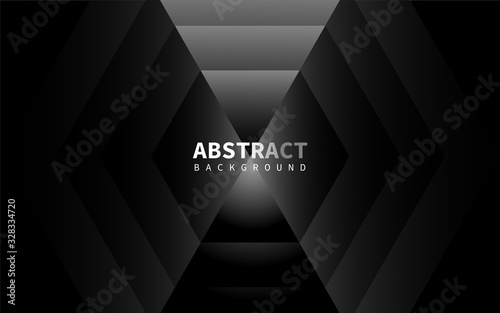 black abstract background depicting the future