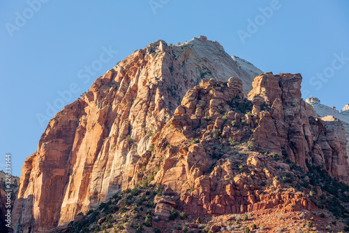Scenic Zion National Park Utah Landscape © natureguy
