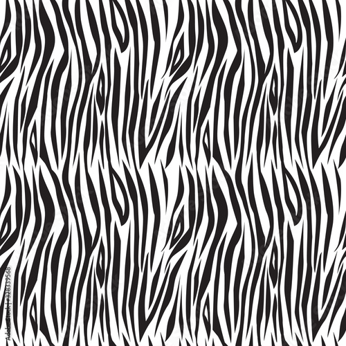 Seamless pattern created by several lines set to zebra stripe