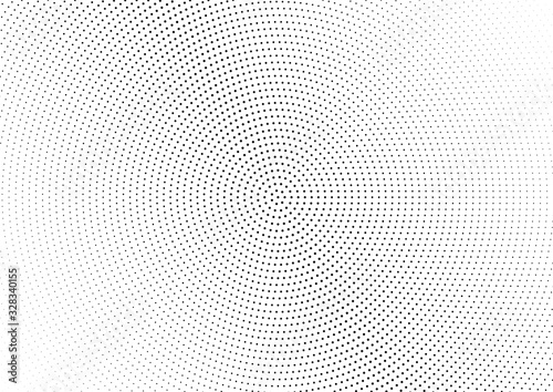 Abstract halftone dotted background. Futuristic grunge pattern, dot and circles. Vector modern optical pop art texture for posters, sites, business cards, cover, postcards, labels, stickers layout.