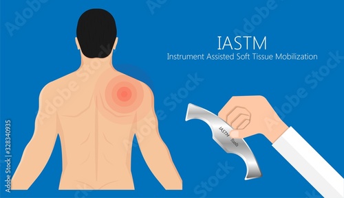 Instrument Assisted Soft Tissue Mobilization IASTM treat injury illness rehab body fascia muscle clinical inflammatory