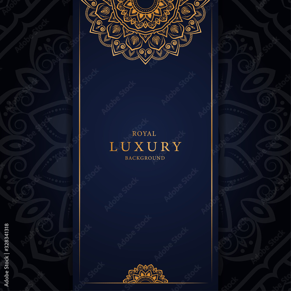 Luxury mandala arabesque ornamental background