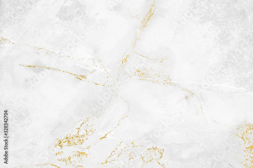 White gold marble wall surface texture pattern background with high resolution can be used in your creative design.