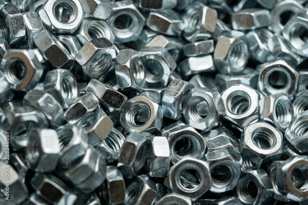 Steel nuts for bolt used in carpentry and handicrafts for industrial and household. Steel nuts for bolt used in carpentry and handicrafts for industrial and household.