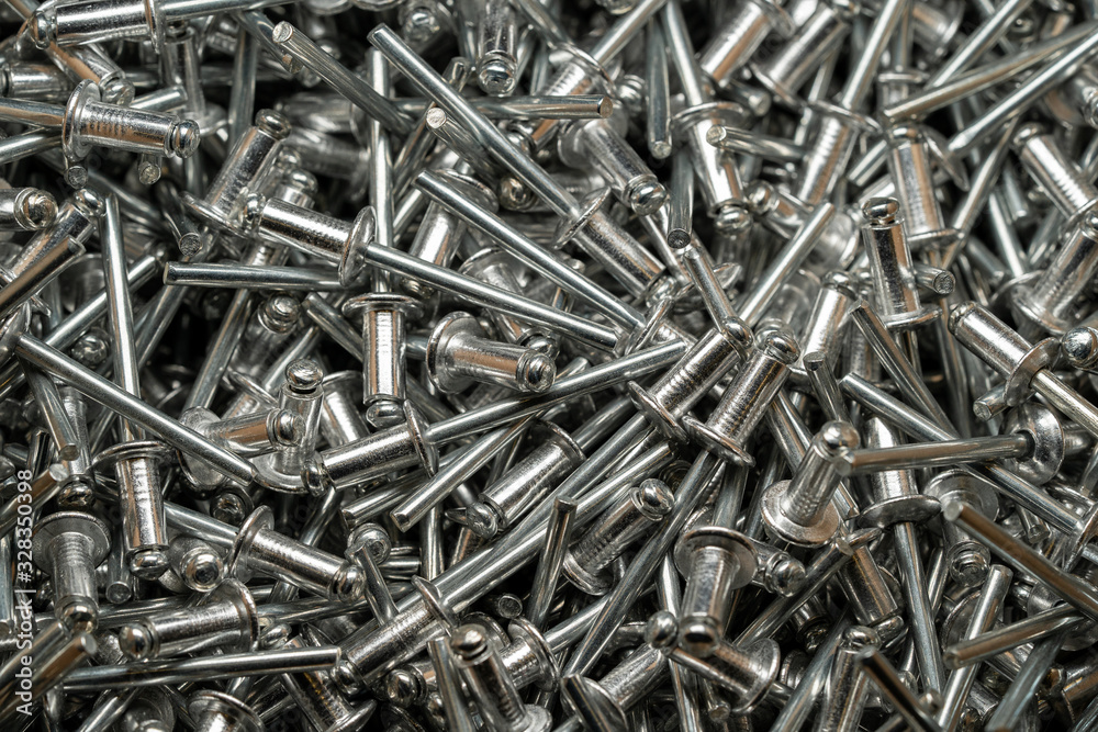 Steel rivets used in handicrafts for industrial and household. Steel rivets used in handicrafts for industrial and household.