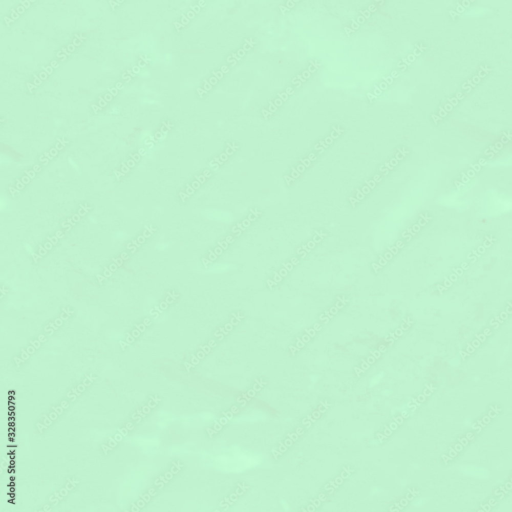 Seamless abstract texture using watercolors. Green  mint background. Concept: kitchen, surfaces, marble, sand, clay, wallpaper, textiles, printed materials.