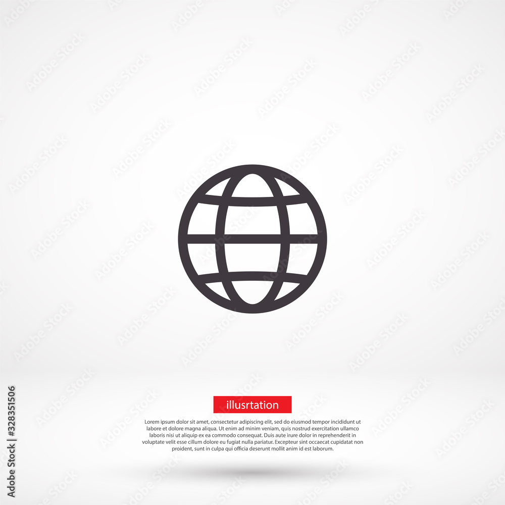 World Vector icon design 10 eps illustration World Vector icon design 10 eps illustration