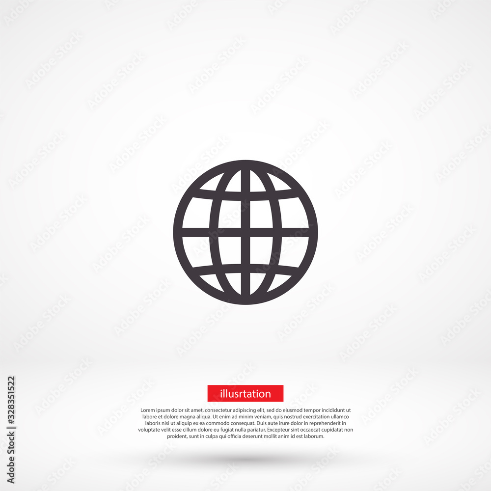 World Vector icon design 10 eps illustration World Vector icon design 10 eps illustration