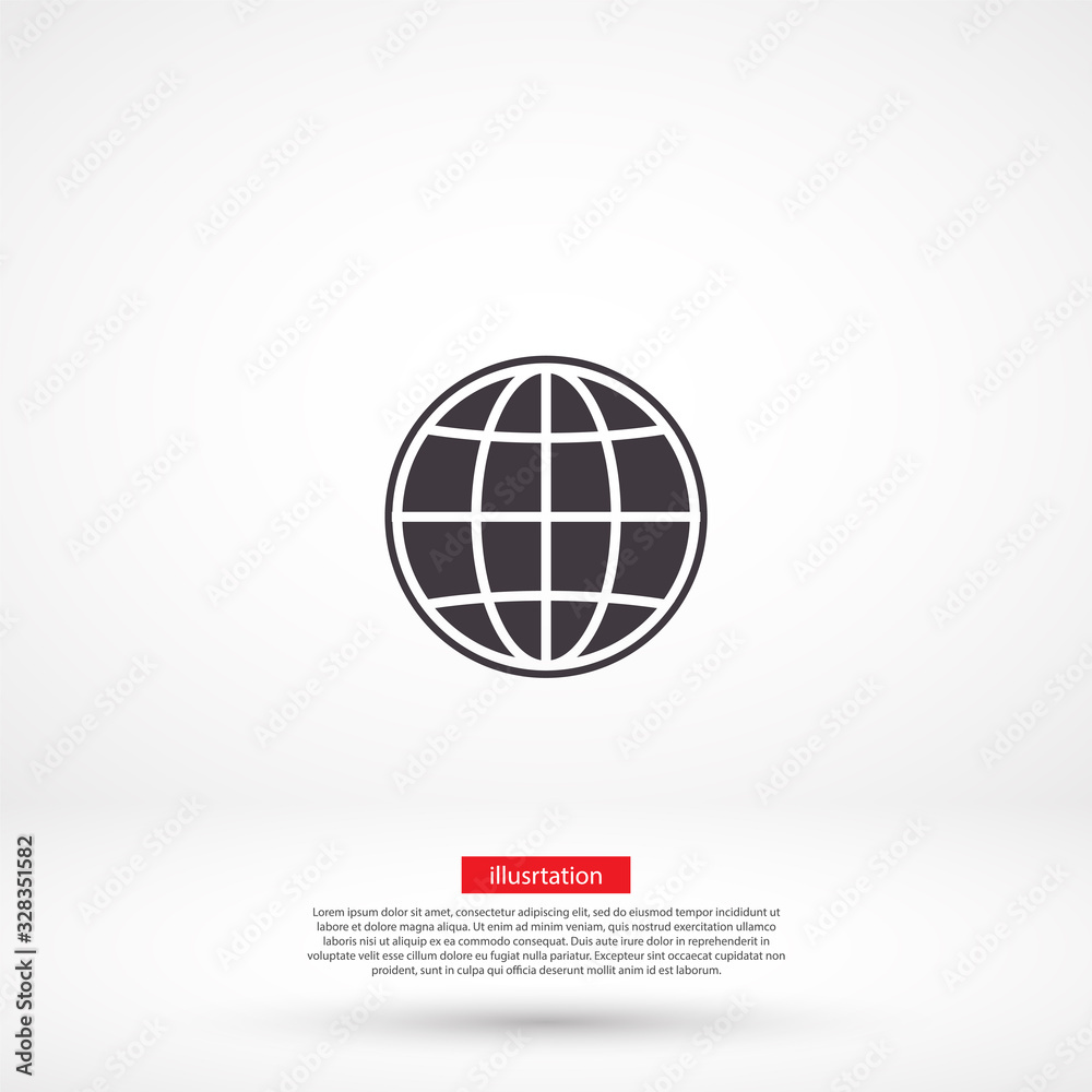World Vector icon design 10 eps illustration World Vector icon design 10 eps illustration