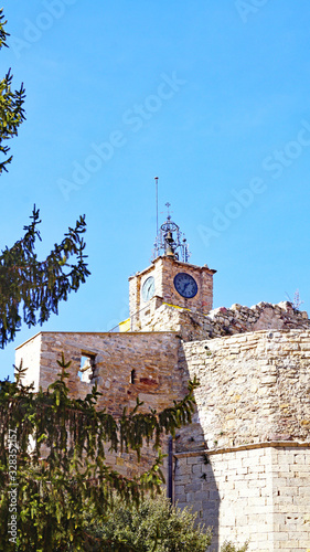 Panorámica de Bagá, Comarca del Bergada, Barcelona, Catalunya, España, Europa photo