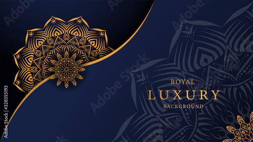 Luxury mandala arabesque ornamental background